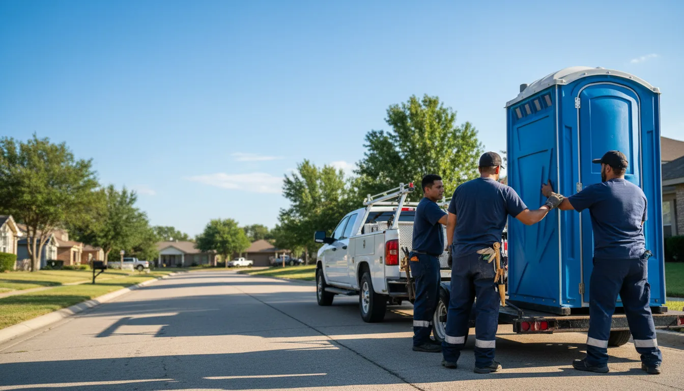 Portable Toilet Rental in Tucker, AR near me